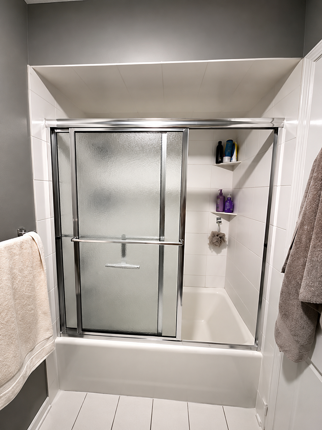 Lake Forest Bathroom Remodel: lake forest bathroom renovate shower floor