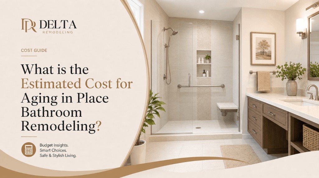 Estimated cost for aging in place bathroom remodeling — accessible bathroom cost guide