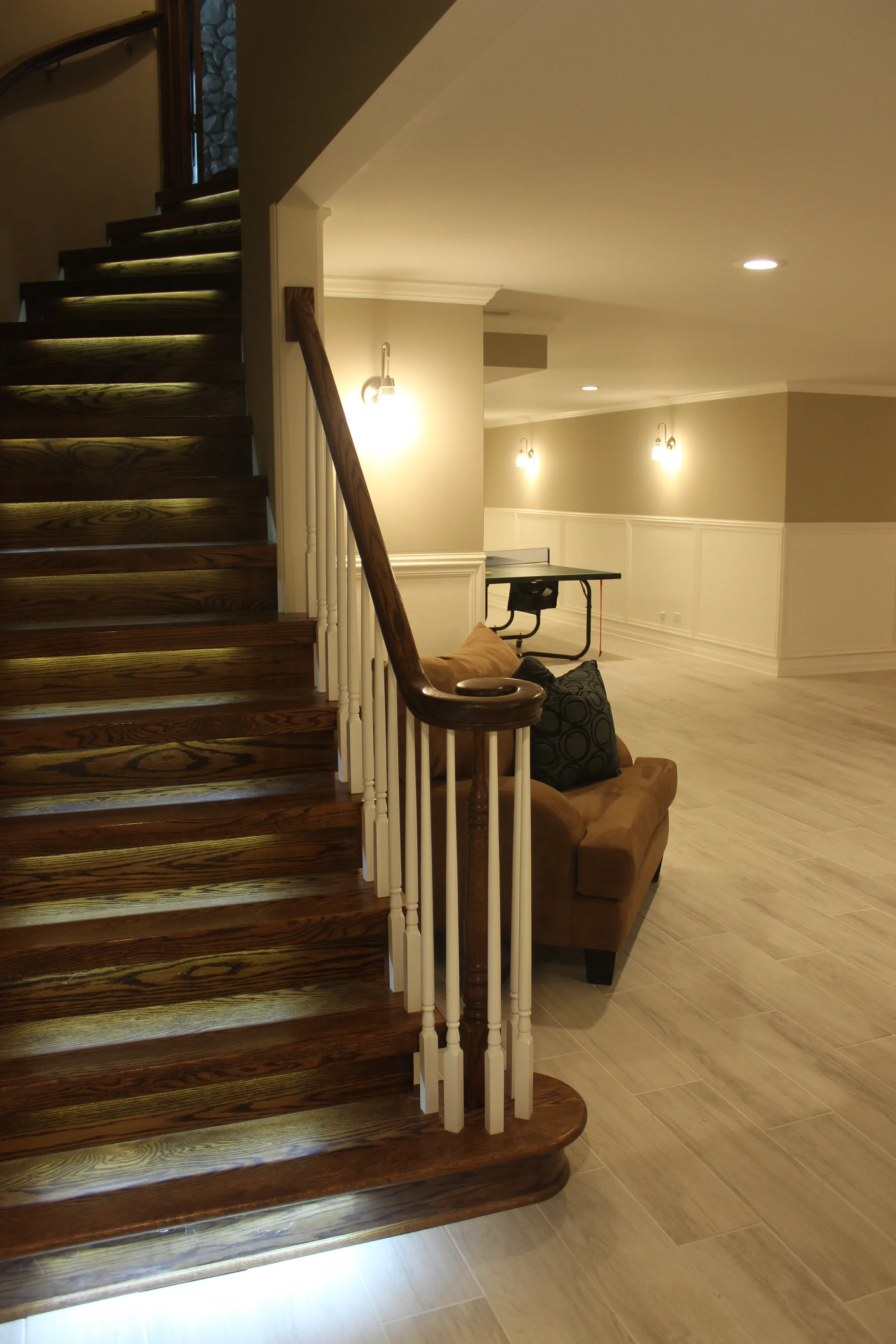 Highland Park lower-level basement buildout by Delta 02