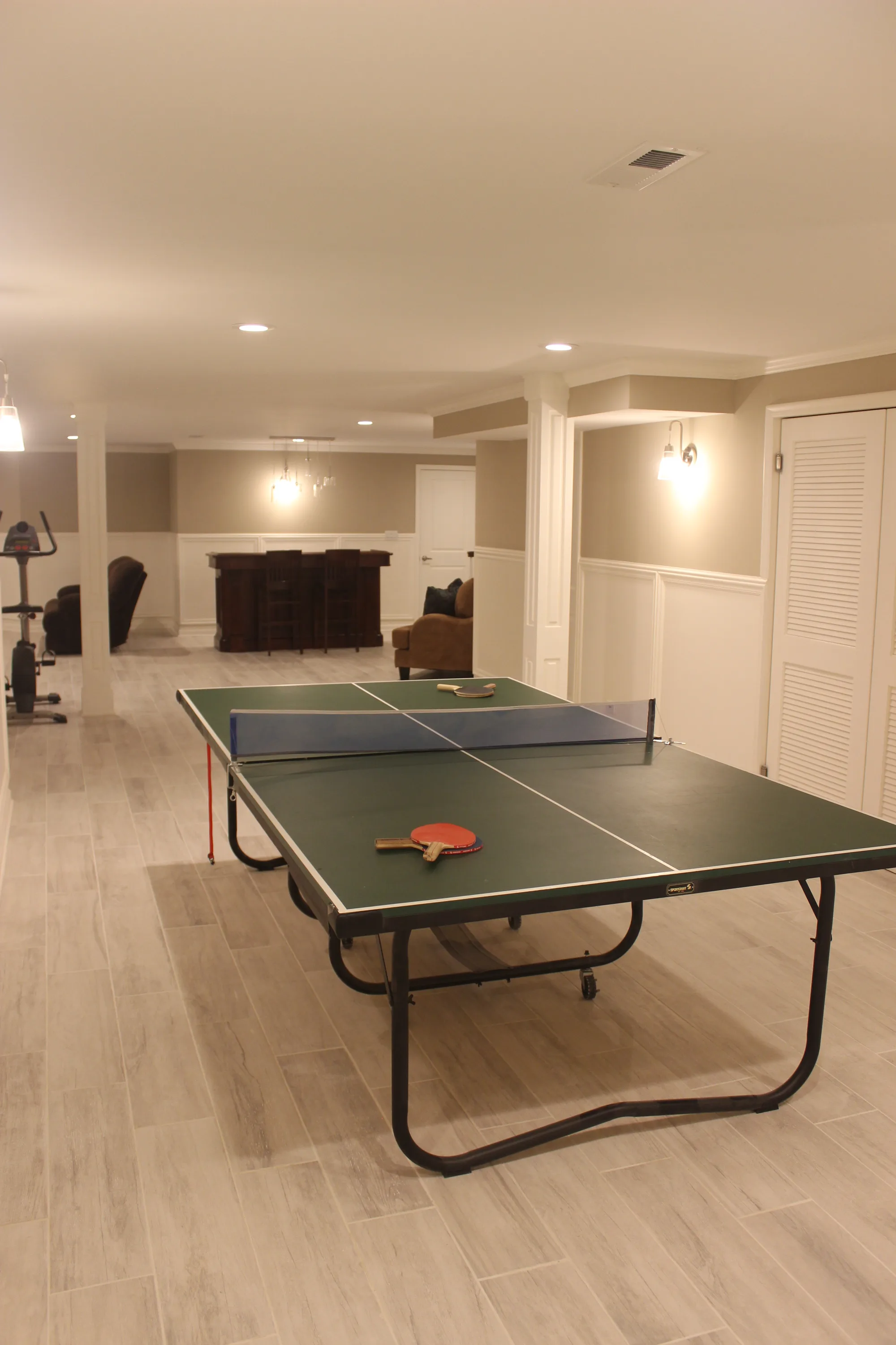 Highland Park lower-level basement buildout by Delta 03