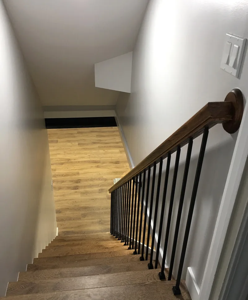 Lake Forest finished basement buildout