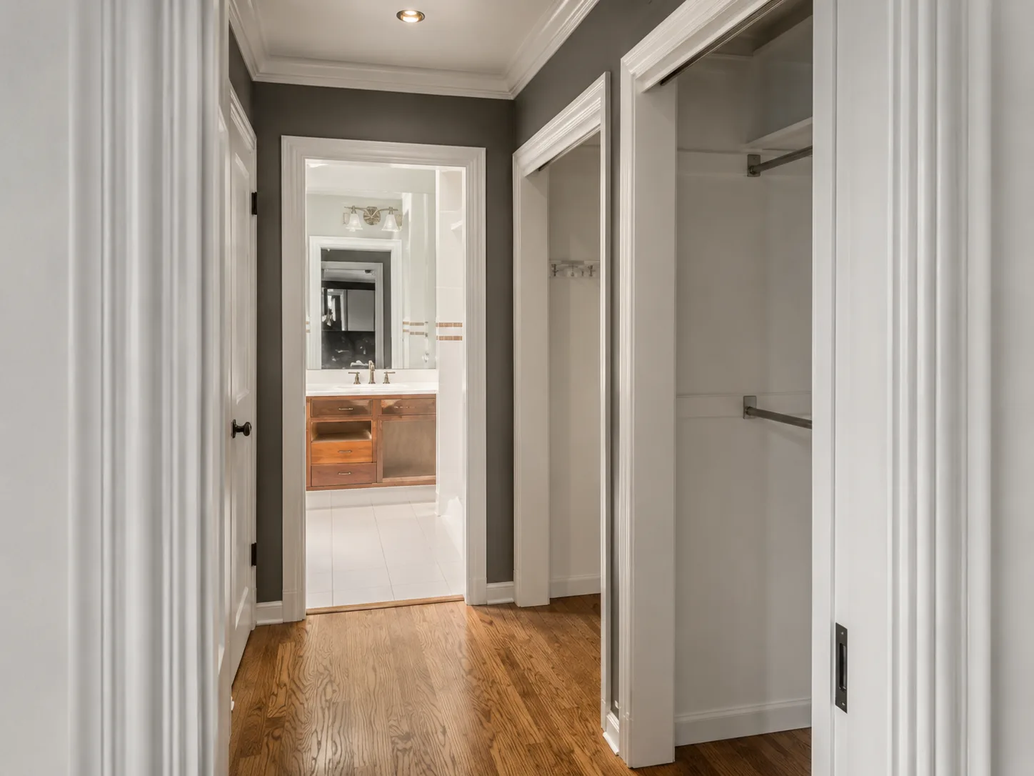 Lake Forest Bathroom Remodel with Custom Cabinetry in Lake Forest, Illinois, before remodeling