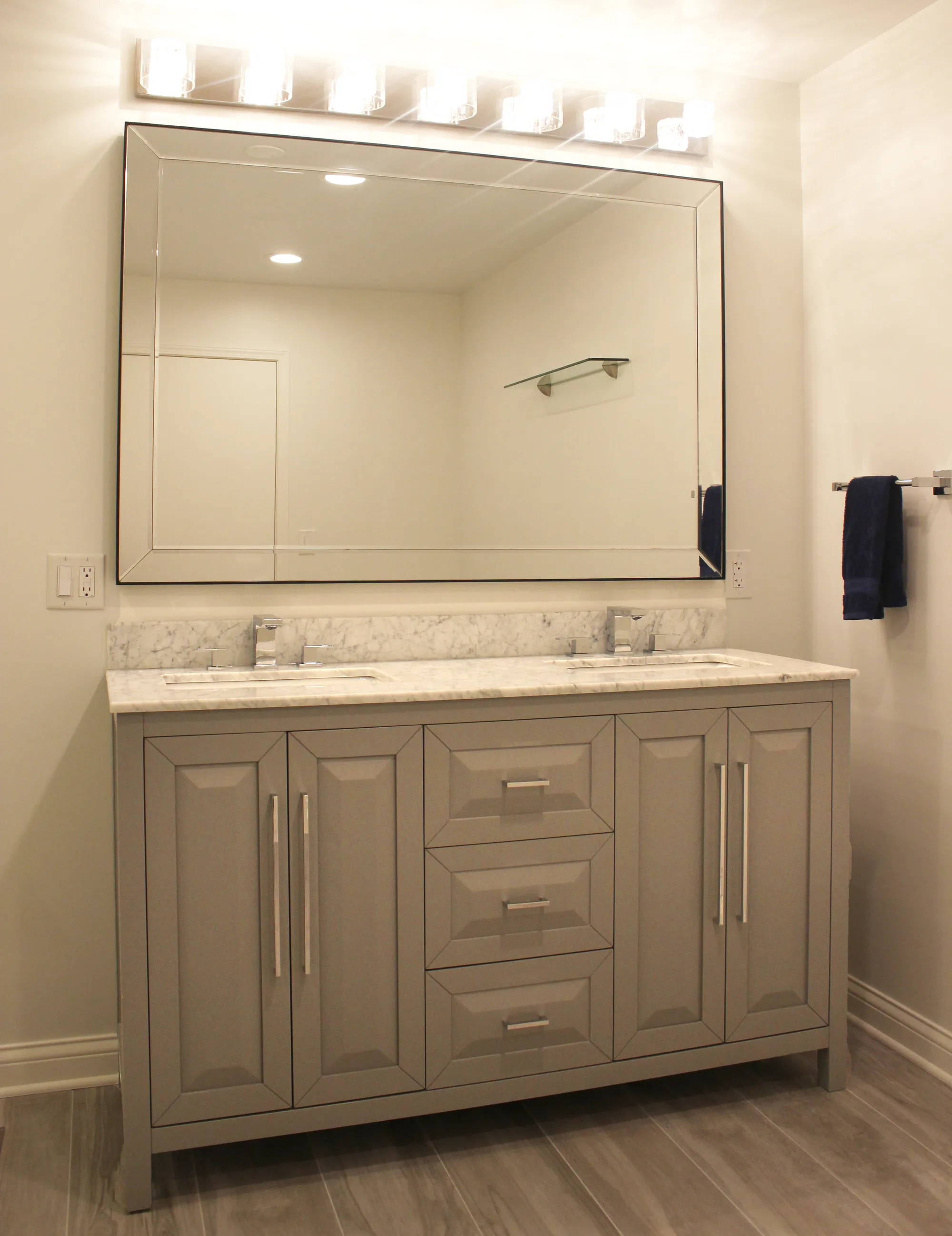 Highland Park primary bathroom renovation by Delta 05