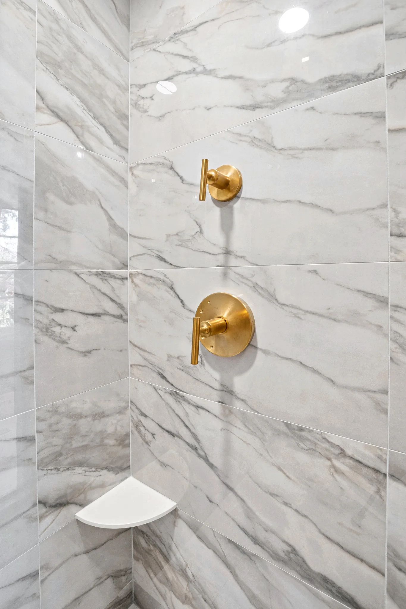 Lake Forest Bathroom Remodel: gold brushed fixture ideas bathroom remodelings