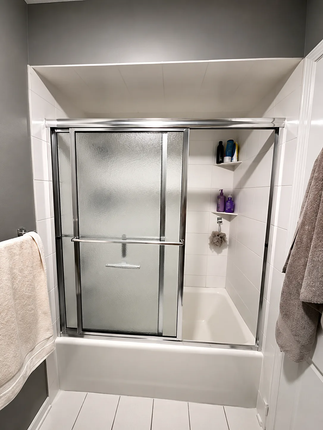 Lake Forest Bathroom Remodel: lake forest bathroom renovate shower floor